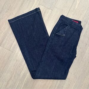 Adriano Goldschmied AG Vintage Y2K Rare Bergman Denim Trouser Jeans Dark Wide 28